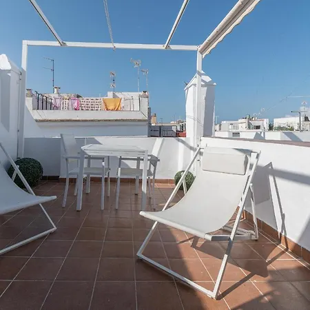 Terraza Estampa De Апартаменти *