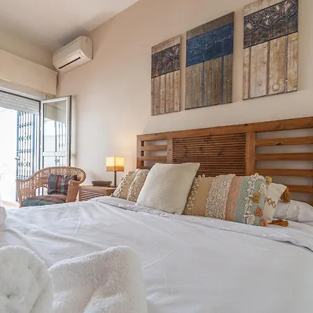 Apartamento Terraza Estampa De Cádiz